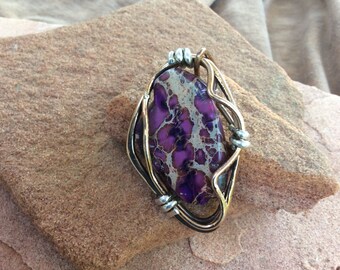 Sea Sediment Jasper pendant