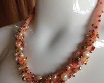 Felted Necklace