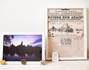 20 x 30 "Purple Frontierland"