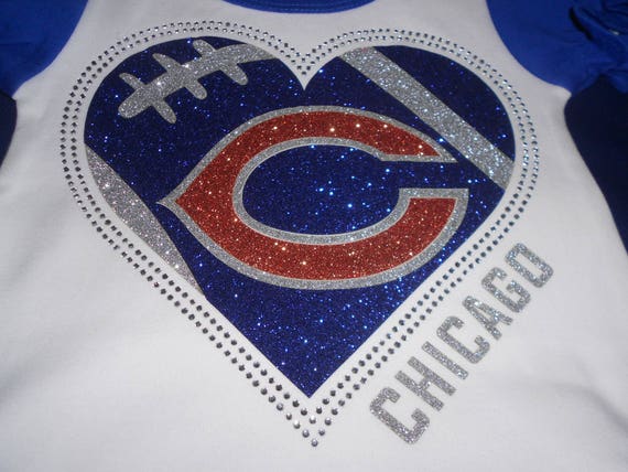 chicago bears bling shirts