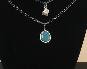 Layered necklace-different colors