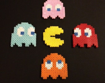 Pacman perler beads | Etsy