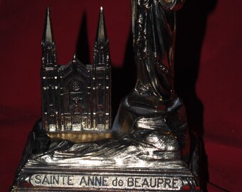 Coupe-papier Souvenir En Bronze Argenté Sainte-Anne - Style Napoléon III - Objet De Collection