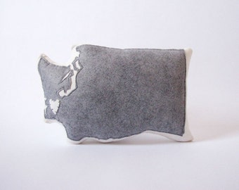 Customizable Washington State Pillow
