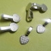Bails Glue On Bails Heart Bails Antiqued Silver Bails Wholesale Bails Bulk Bails Tile Bails 22mm 50 pieces
