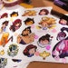 Cute Overwatch vinyl stickers #9 - D.va Tracer Hanzo Widow Mercy bastion
