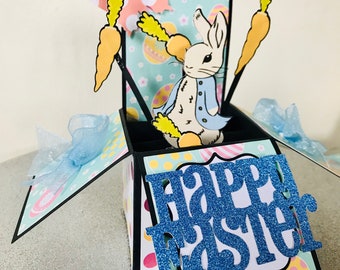 Peter Rabbit Easter Box Card