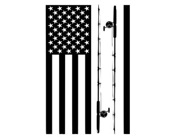 Free Free 78 Fishing Pole American Flag Svg SVG PNG EPS DXF File