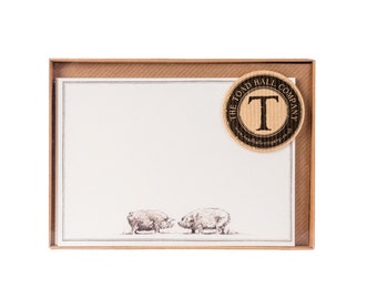 Pigs Correspondence Postcards