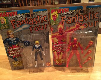 Marvel Super Heroes Fantastic Four Invisible Woman and the Human Torch