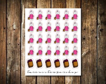 Shopping Spree Opal - Functional Character Stickers