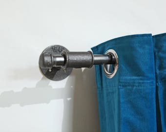 Gardinenstange Loft Stahl curtain rod Industriedesign