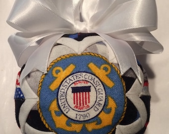 Handmade Coast Guard Ornament