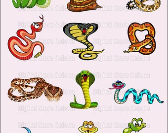 Snake art | Etsy