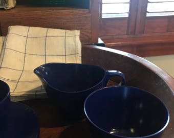 Vintage Melamine tea service for 4