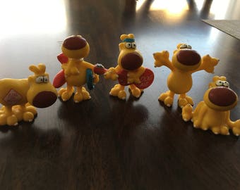 Vintage Grimmy (Grim ) Figure 1989 Set