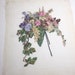 Finished / Completed Cross Stitch - Thea Gouverneur- Floral Bouquet (TG2051L) crossstitch counted cross stitch