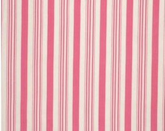 Pink Stripes - Barefoot Roses Leg - Tanya Whelan - Free Spirit Fabric