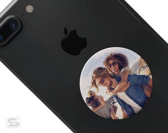 Custom Add your own image - Skin Decal Kit for the PopSocket Smartphone & Tablet Stand