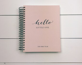 Baby Book. Personalized Baby Memory Book. Baby Album Scrapbook. Pregnancy First Year Baby Book. Baby Shower Gift. New Mom Gift. Gift for mom