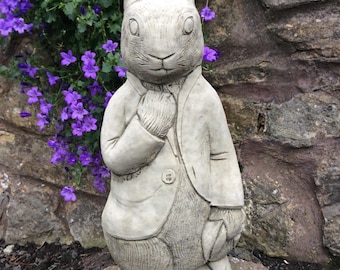 Stone Peter rabbit Beatrix potter Character Garden Ornament