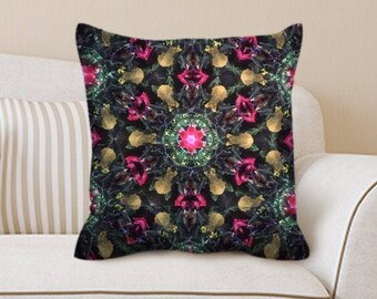 Kaleidoscope Microsuede Pillow