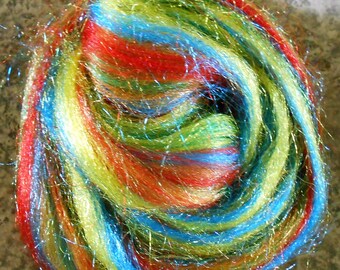 Multicolor Trilobal Nylon Blending Fiber 1 ounce "Carnival"