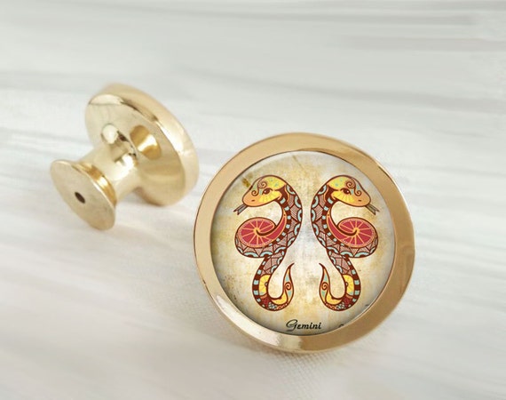 Gemini Knöpfe zieht Schubladengriffe / Küchenschrank Knöpfe