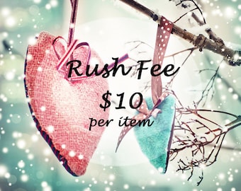ShoreCrafty Rush Fee Last Minute Rush 1 - 2 Day Processing Time