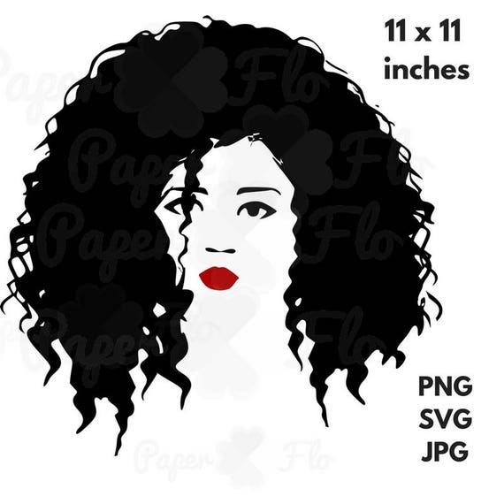 Download Natural hair SVG diva black woman clip art black ethnic svg