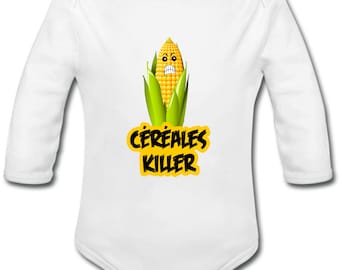 Cereal Killer - possibility of custom name onesie