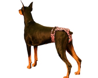 Female Dog Diaper, bitch britches, dog seasonal panties, custom dog diapers, seasonal dog panties, Standard Design or No Tail Design