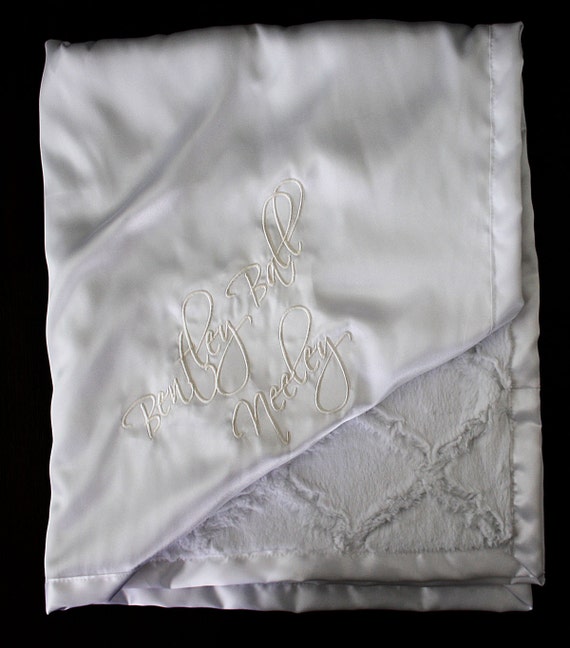 Baby blessing Blanket Personalized blessing blanket baptism