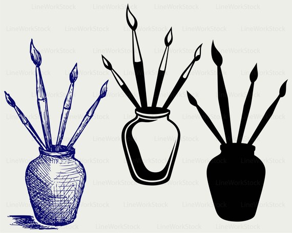 Paint brush svg/brush clipart/paint brush svg/brush