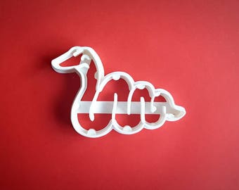 Gruffalo Snake cookie cutter (detailed)
