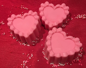 Queen of Hearts Soap Bar- Handmade Soap, Valentines Day Soap, Wild Berry Scented