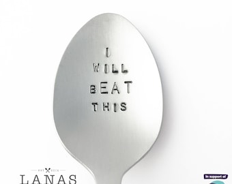 I Will bEAT This || Spoon || Charity Fundraiser in Support of B-eat || Eating Disorder/Mental Illness Recovery Gift