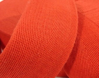 Cotton Twill Tape 2 inches wide 3 yards long Red