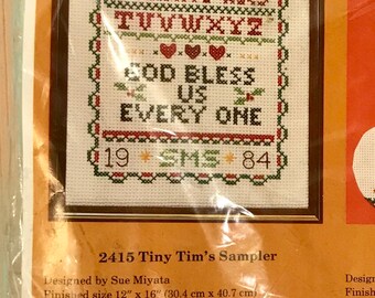 Creative circle 2415 Tiny Tim Sampler