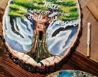 Bible verses paintings on wood!