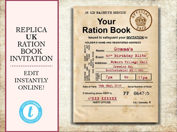 Awesome 50 Ration Card Birthday