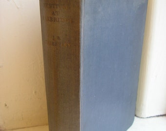 Vintage 1st edition book Festival at Farbridge J B Priestley 1950s hardback small town English life book collectors readers gift 207