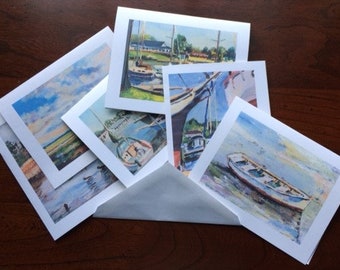 Chesapeake Bay Scenes Note Cards with Envelopes