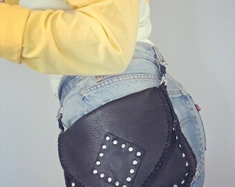 High Road Studded Hip pouch/clutch/crossbody