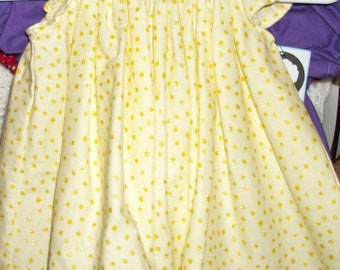 Yellow Bishop Dress size 3 months