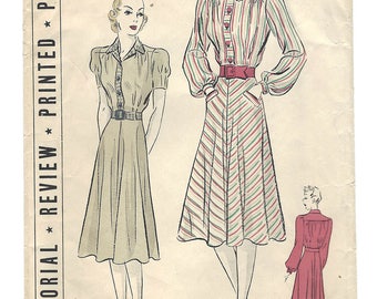 PWAP-0169 Vintage Pictorial Review Printed Pattern 9669 S14