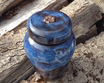 Blue Heaven Dog Urn Up to 40 lbs