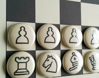 coworker gifts, magnetic chess set, chess sets, chess boards, chess gifts, fridge magnet chess set, chess players, board game, strategy game
