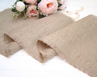 Rustic Wedding Table Runner Burlap Table Decor Rustic Wedding Table Setting Country Barn Wedding Decor Jute Table Runner Shabby Chic Decor
