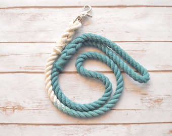 Rope Dog Leash/Lead: All Natural Cotton Rope Dog Leash